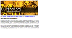 Desktop Screenshot of currency.org
