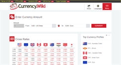Desktop Screenshot of currency.wiki