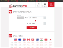 Tablet Screenshot of currency.wiki